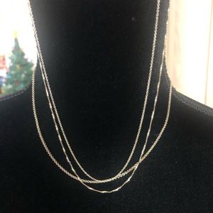 All Sterling Silver Bundle - 3 Chains & Bonus Charm